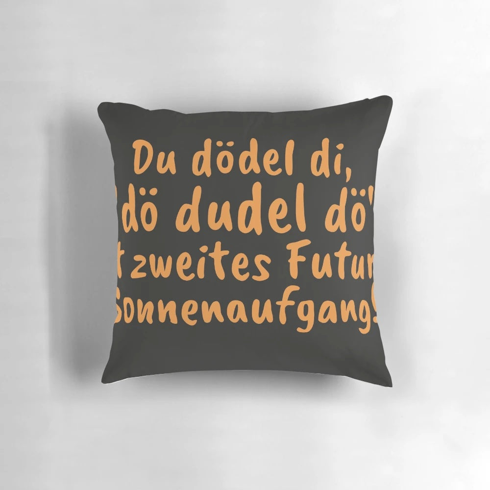 Yodeling Diploma - Iconic German Comedy TV Series Pillow