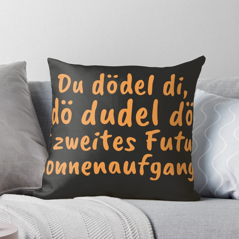 Yodeling Diploma - Iconic German Comedy TV Series Pillow