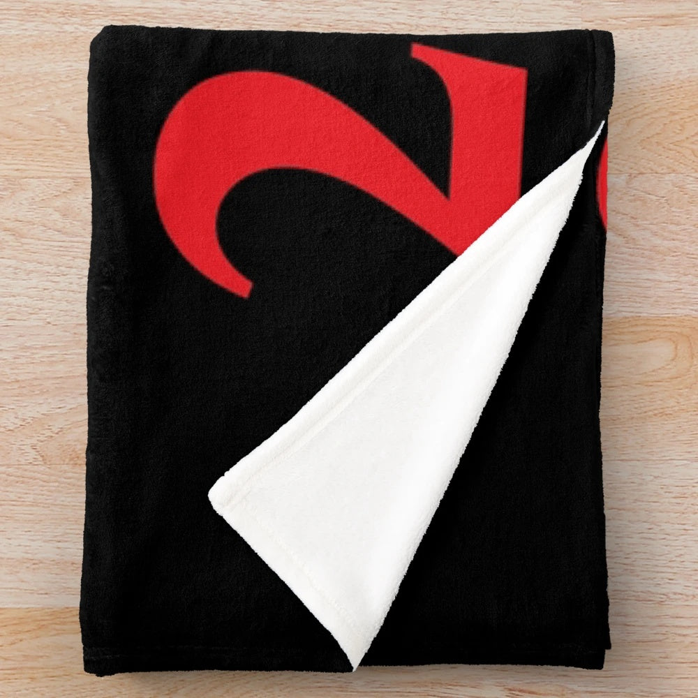 Plush blanket with "Your Job Could Be Worse" funny saying