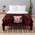Yumeko Jabami inspired plush blanket, featuring the beloved Kakegurui character