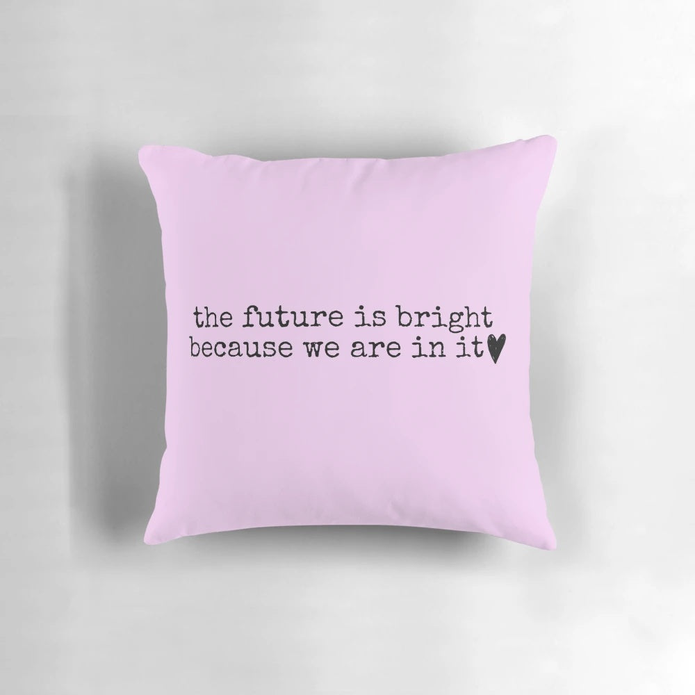 Yungblud-themed decorative pillow featuring lyrics and quotes from the alternative rock artist