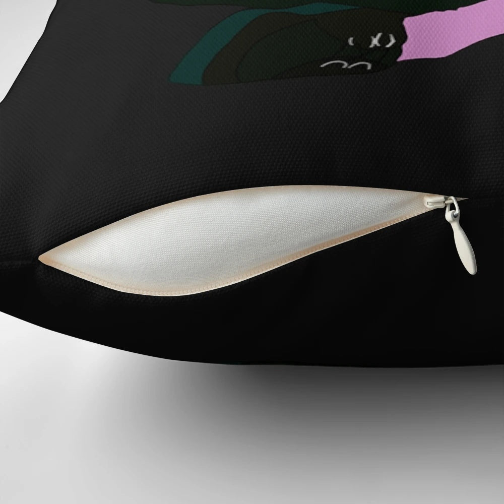 Yungblud Weird Pillow, a stylish and comfortable home accent for Yungblud fans