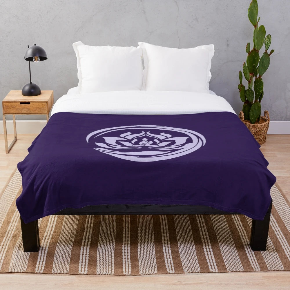 Yunmeng Jiang Sect inspired plush blanket from the The Untamed series