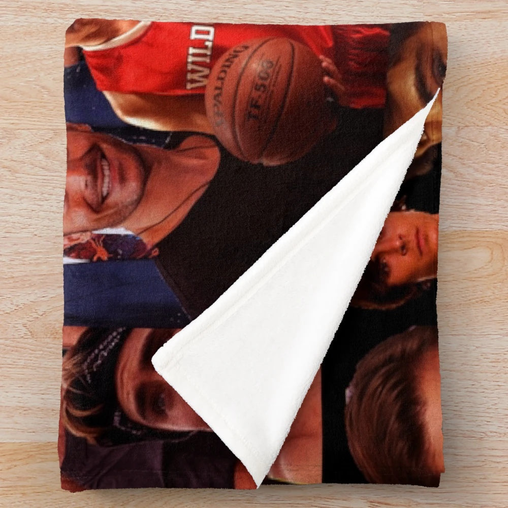 Zac Efron Collage Design Plush Blanket