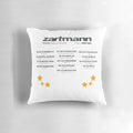 Zartmann 2025 Tour Dates T-Shirt Pillow featuring German musician merchandise