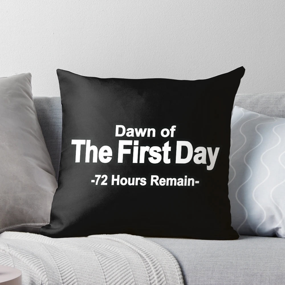 Zelda 72 Hours Remain Pillow - High-quality Majora's Mask inspired gaming merchandise