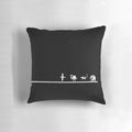 Zelda: Breath of the Wild Divine Beasts Throw Pillow with Link, Daruk, Revali, Urbosa, and Mipha