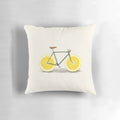Zest decorative throw pillow featuring a bold, abstract citrus design.