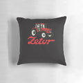 Soft and cozy pillow featuring the Zetor tractor logo, perfect for farm and tractor enthusiasts.