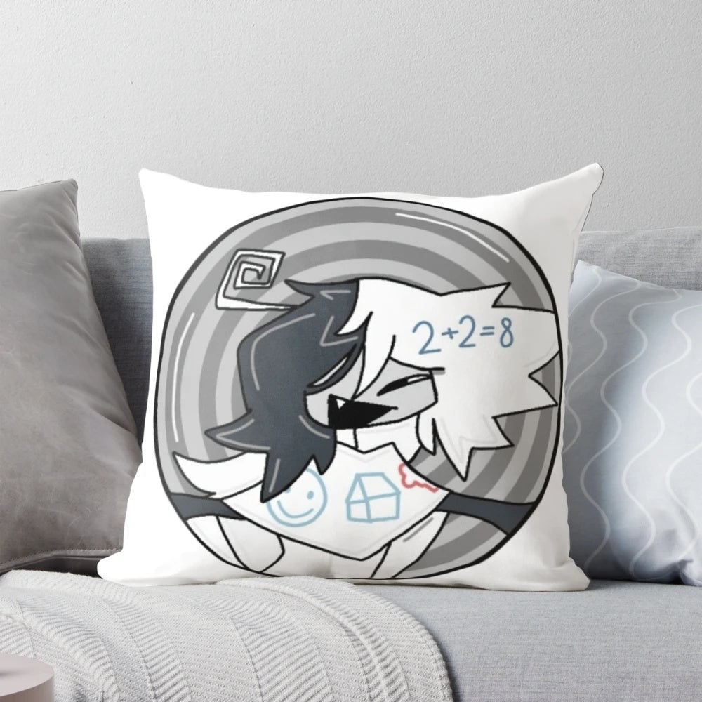 Zip Fundamental Paper Education Pillow - Stylish Pillow for Classrooms and Offices