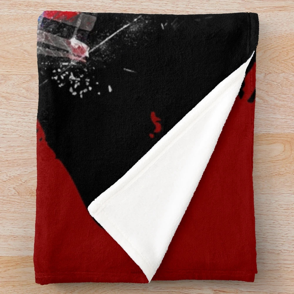 Zlatan Ibrahimovic Inspired AC Milan Plush Blanket