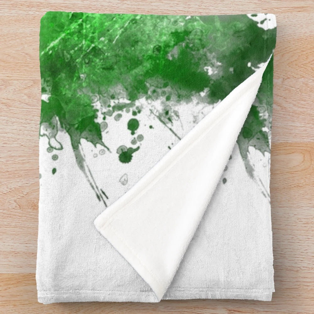 Left 4 Dead inspired zombie plush blanket