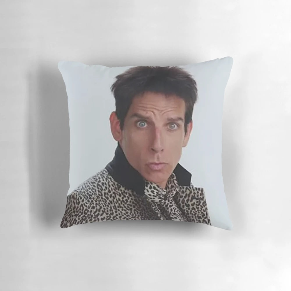 Zoolander Blue Steel Pillow - The Iconic Ben Stiller Meme
