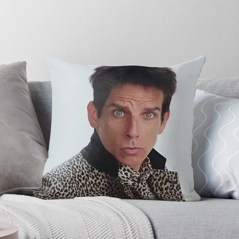 Zoolander Blue Steel Pillow - The Iconic Ben Stiller Meme