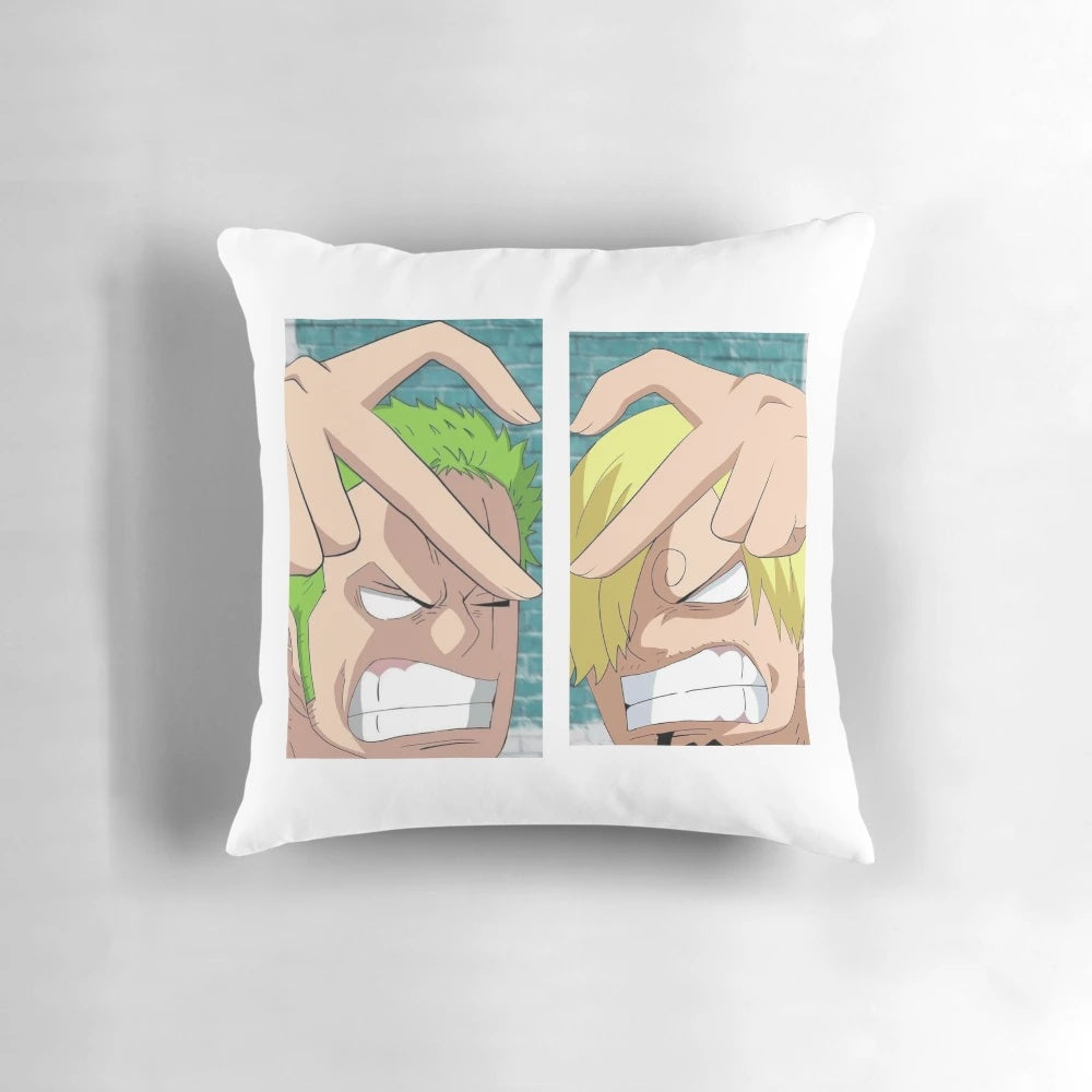 One Piece Zoro and Sanji Pillow - Anime Merchandise